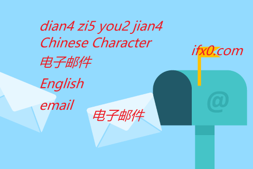 dian4-zi5-you2-jian4-email-in-Chinese-HSK-3.png