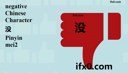 negative-in-Chinese-mei2-HSK-3-words.png