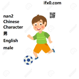 nan2-male-in-Chinese-HSK-3-words